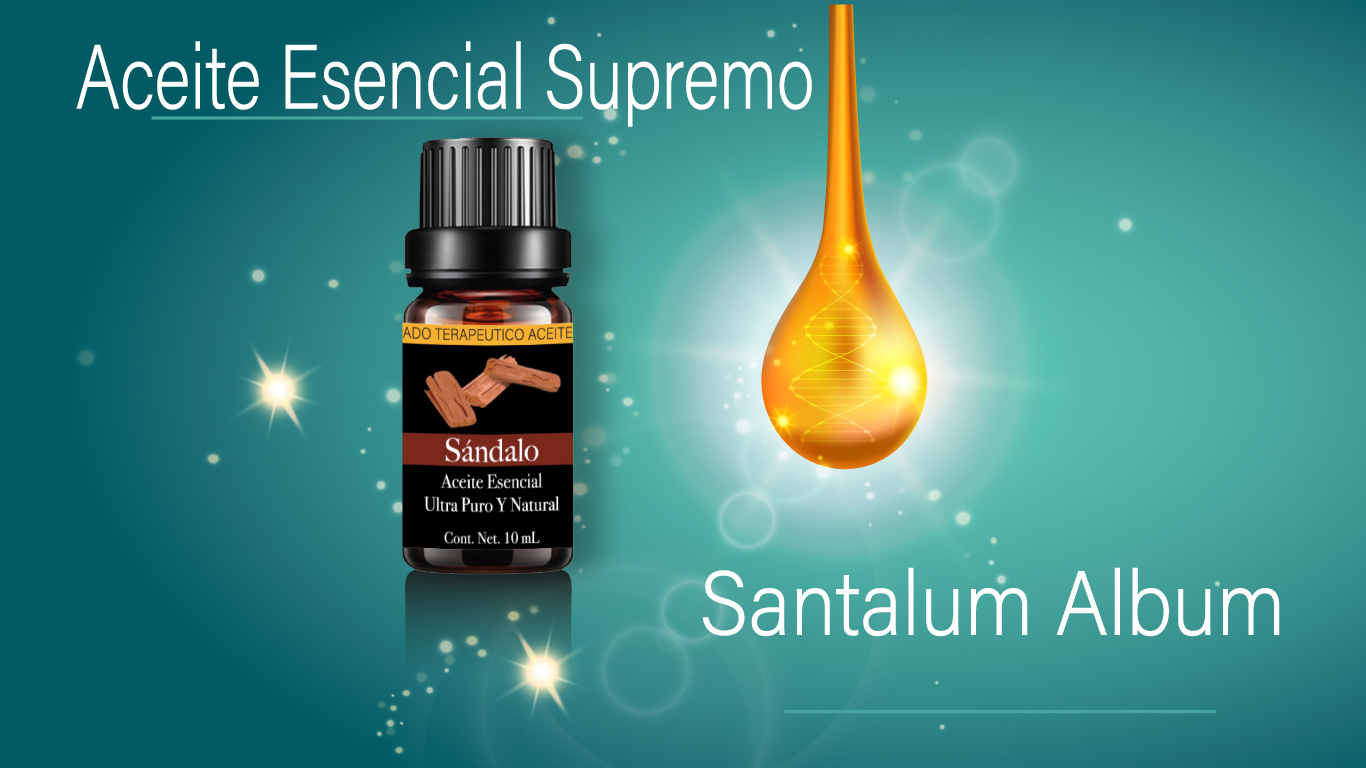 Aceite Esencial De Sándalo 100% Puro Y Natural