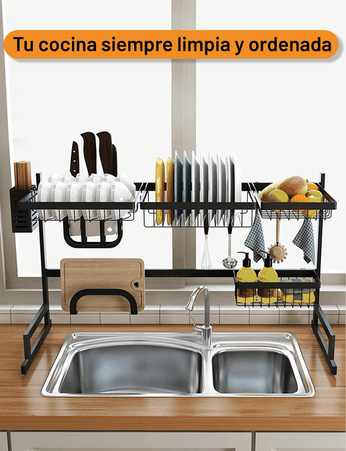 Utensilios de cocina utensilios metal estante colgante primer plano  realista con cuchara espátula skimmer tenedor de cocina