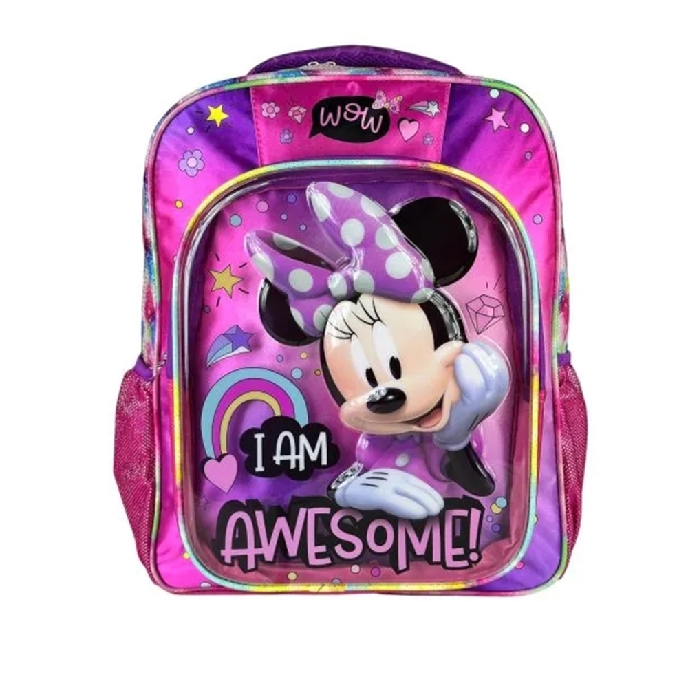 Mochila Escolar Grande Primaria Ruz Minnie Mouse 174597 AWES