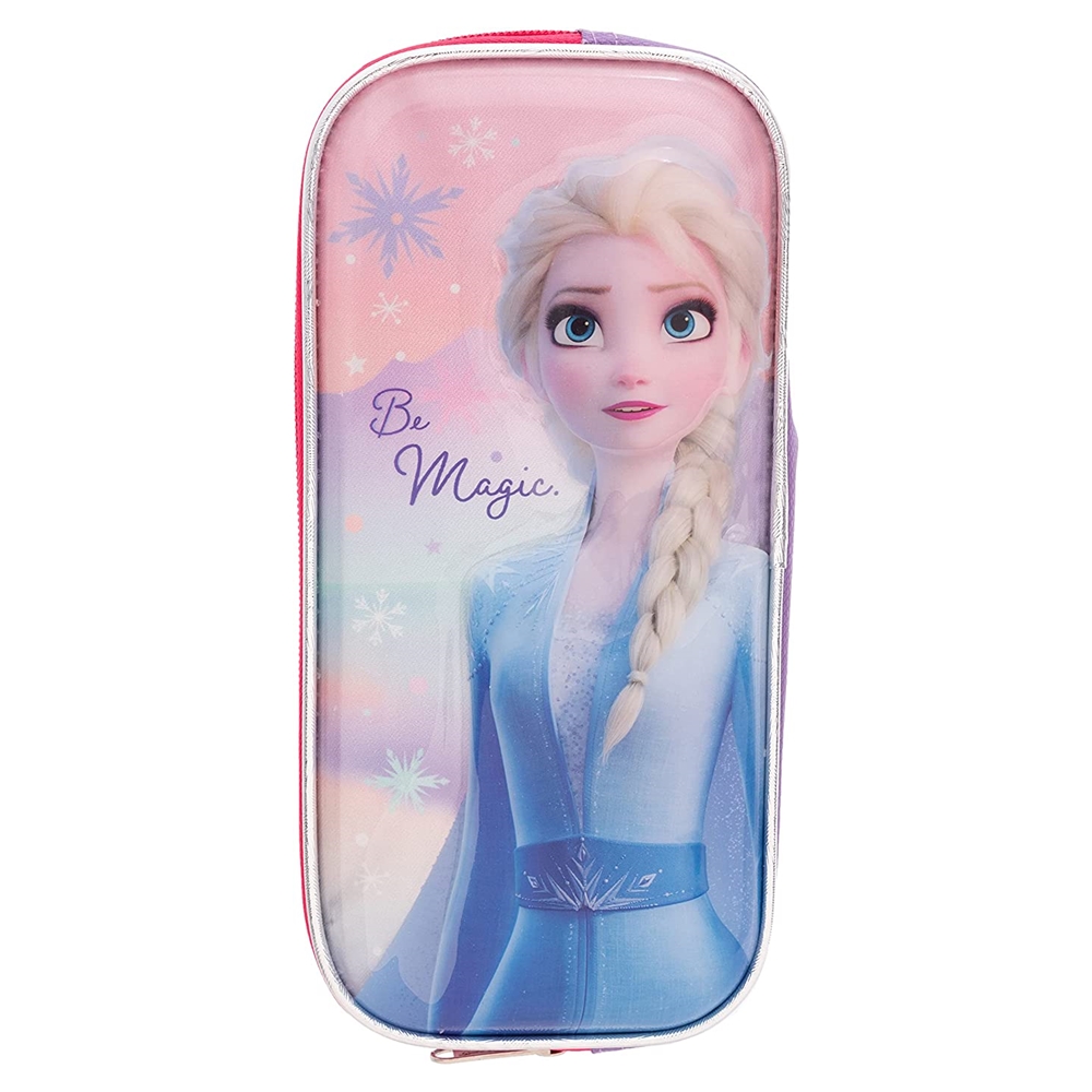 Lapicera Escolar Doble Cierre Ruz Disney Princesas Frozen Elsa 170545 Coleccion Flake
