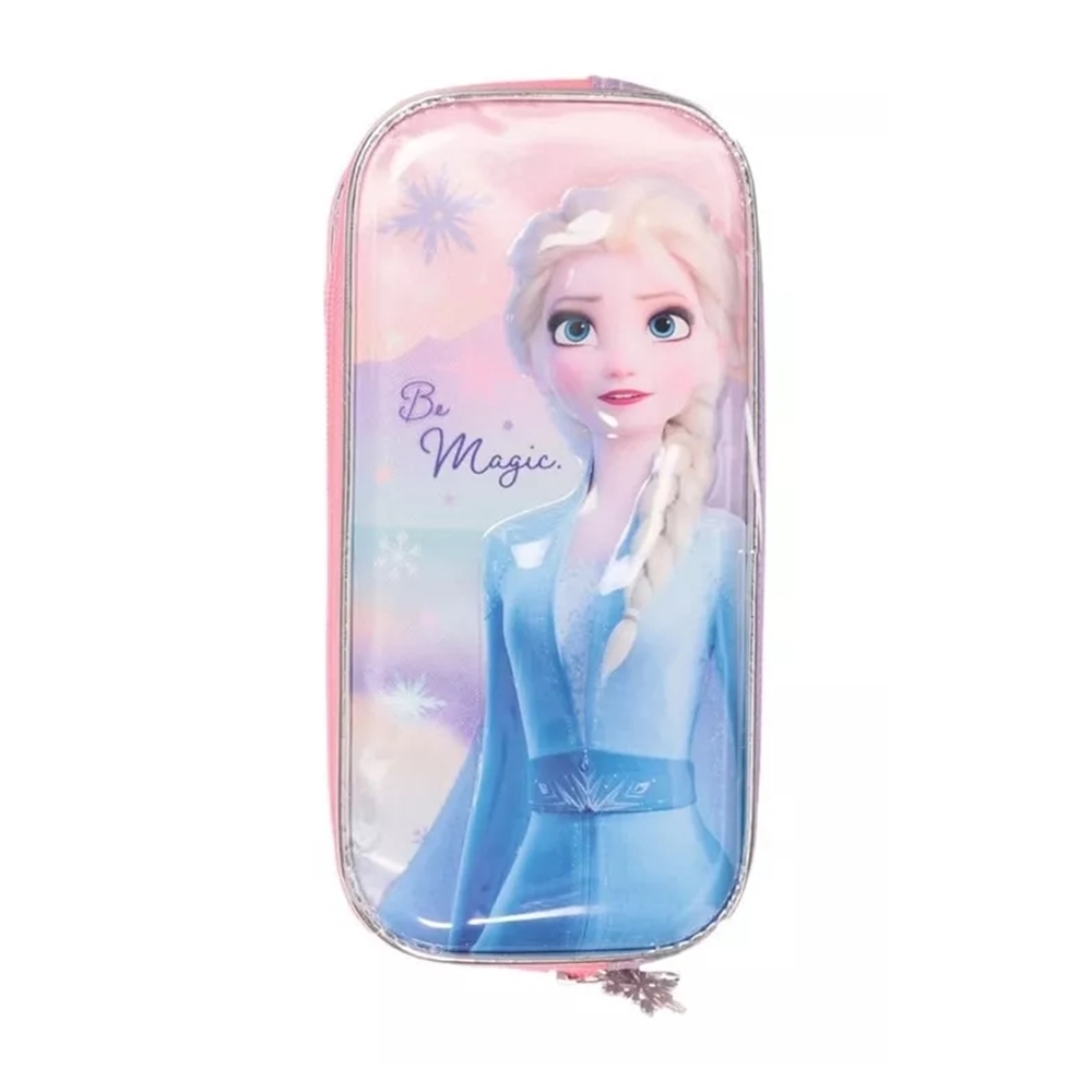 Lapicera Escolar Doble Cierre Ruz Disney Princesas Frozen Elsa 170545 Coleccion Flake