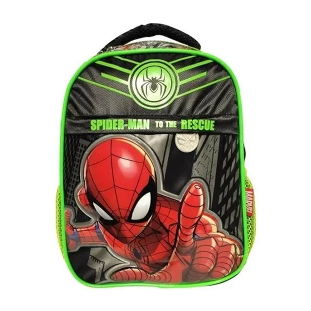 Mochila Escolar Grande Primaria Ruz Marvel Spiderman Hombre Araña 174521 Coleccion Rescue