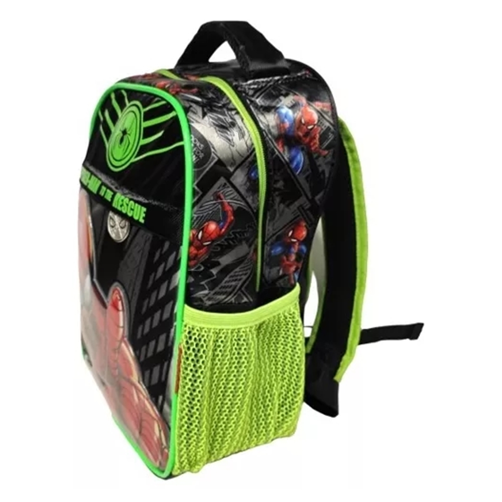 Mochila Escolar Grande Primaria Ruz Marvel Spiderman Hombre Araña 174521 Coleccion Rescue
