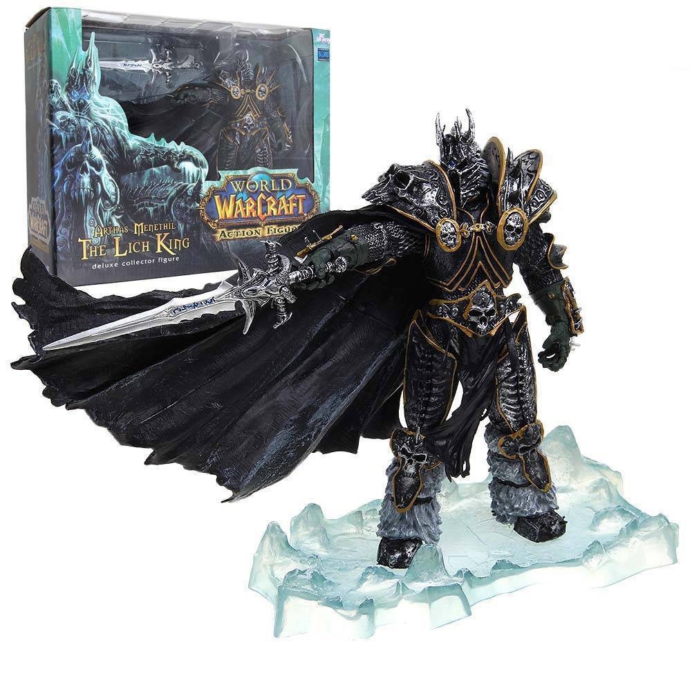 Arthas Lich King Wow World Of Warcraft Deluxe Blizard Figura 