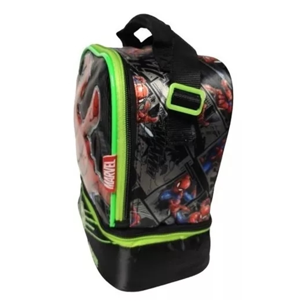 Lonchera Escolar Termica Ruz Marvel Spiderman Hombre Araña 174522 Coleccion Rescue
