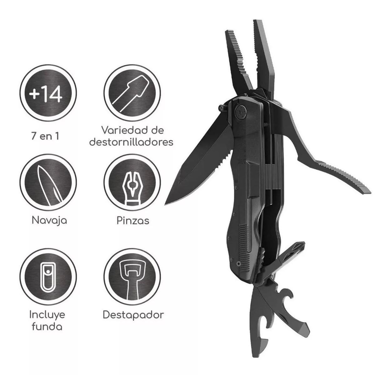 Navaja Táctica Multifunción Para Camping