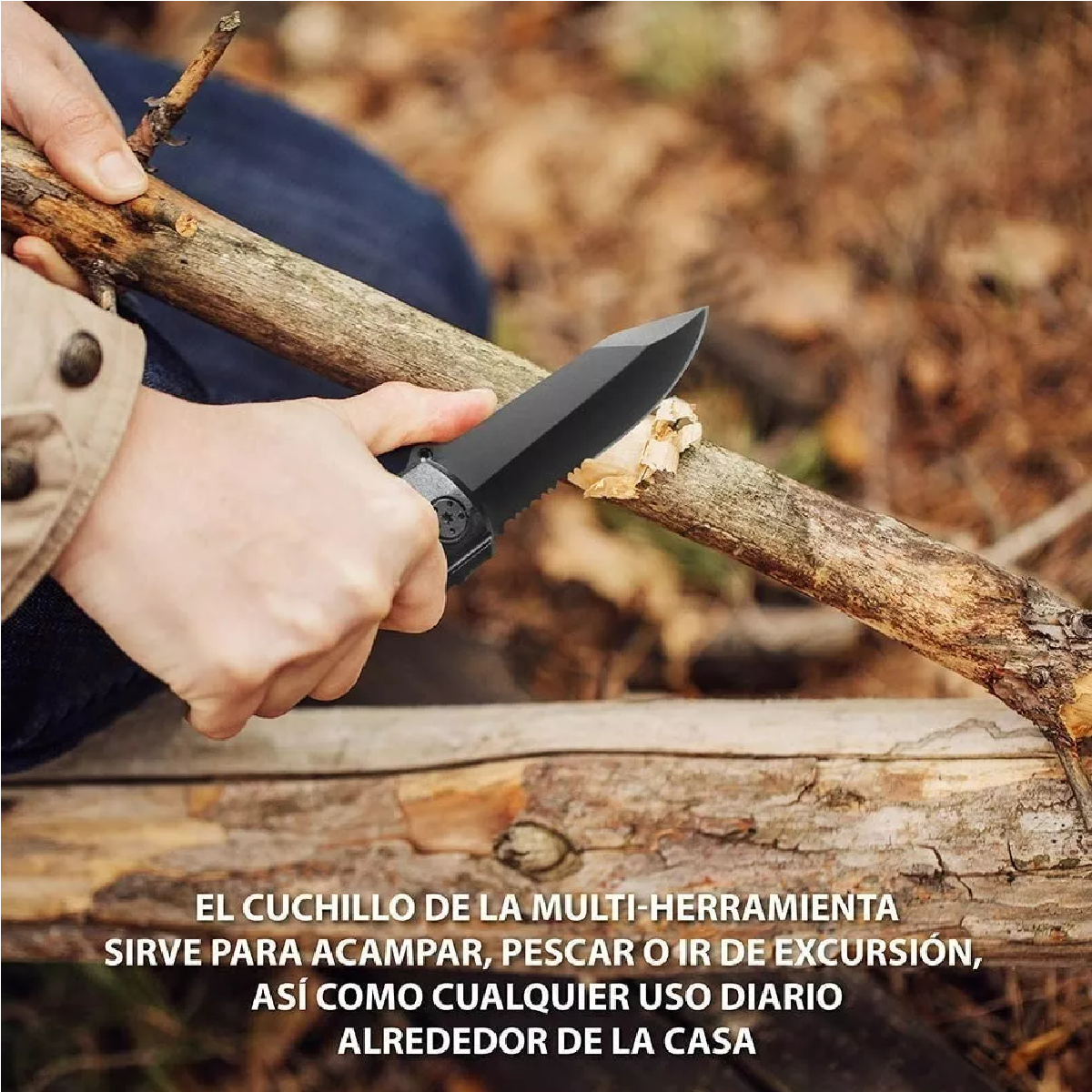 Navaja Táctica Multifunción Para Camping