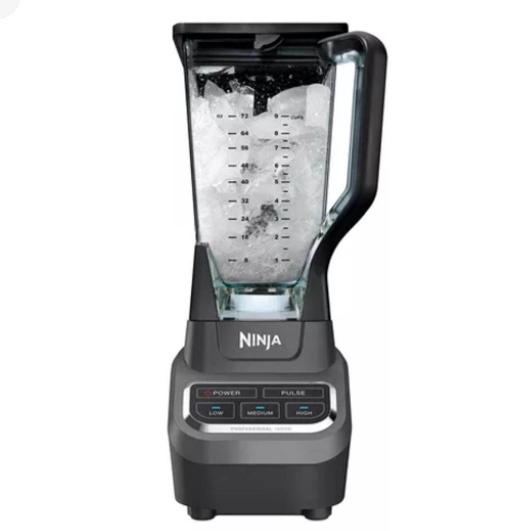 Licuadora Ninja Professional Blender 1000 Co650b 2.1 L Negra Y Plata 120v