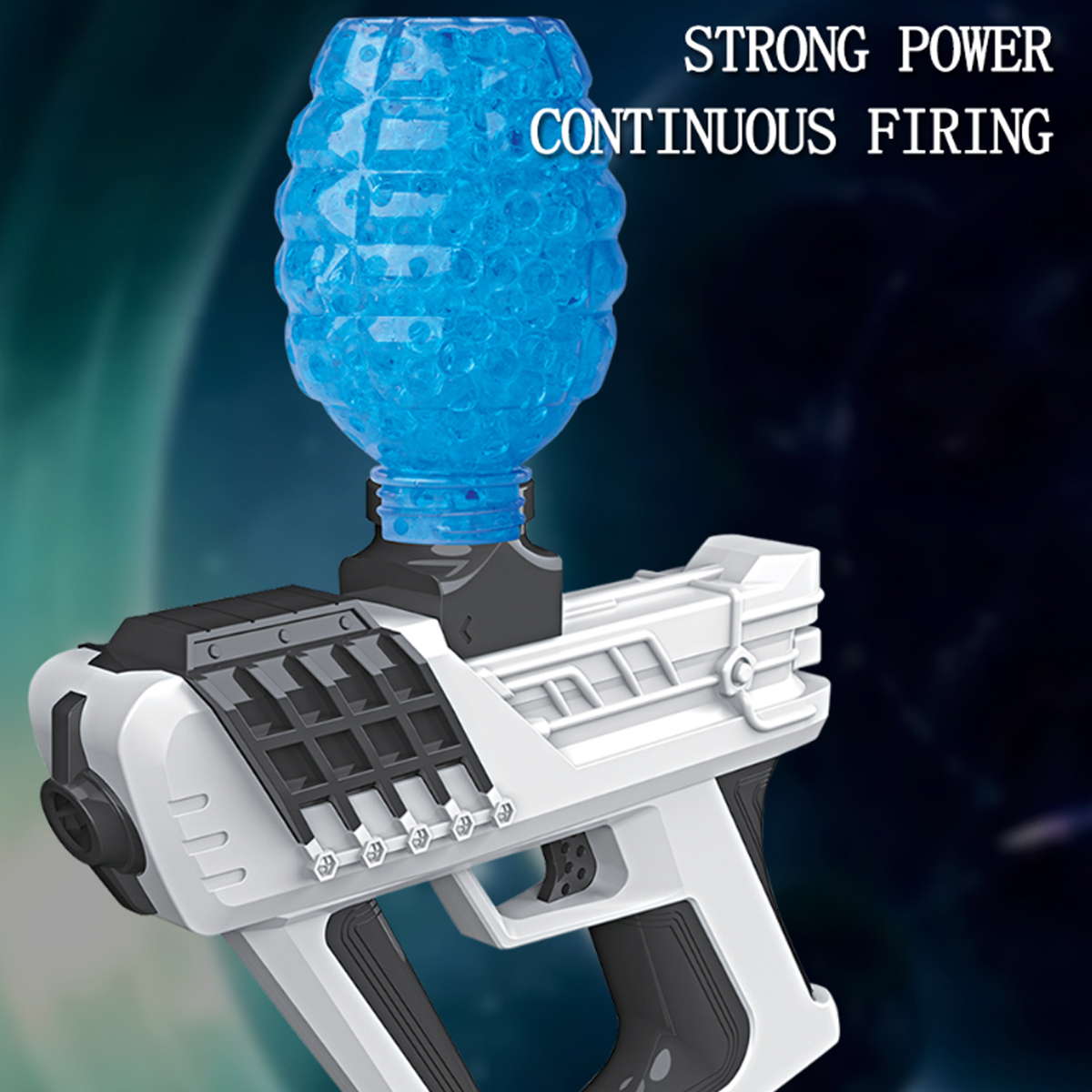 Juguete Pistola Eléctrica Lanzador Bolas De Gel Niños 