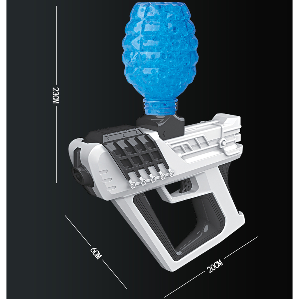 Juguete Pistola Eléctrica Lanzador Bolas De Gel Niños 