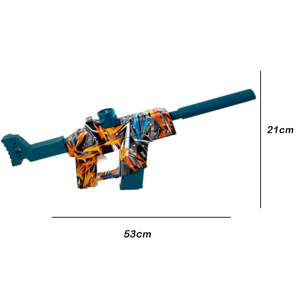 Juguete Pistola Eléctrica Lanzador Bolas Gel Log-on Diseños