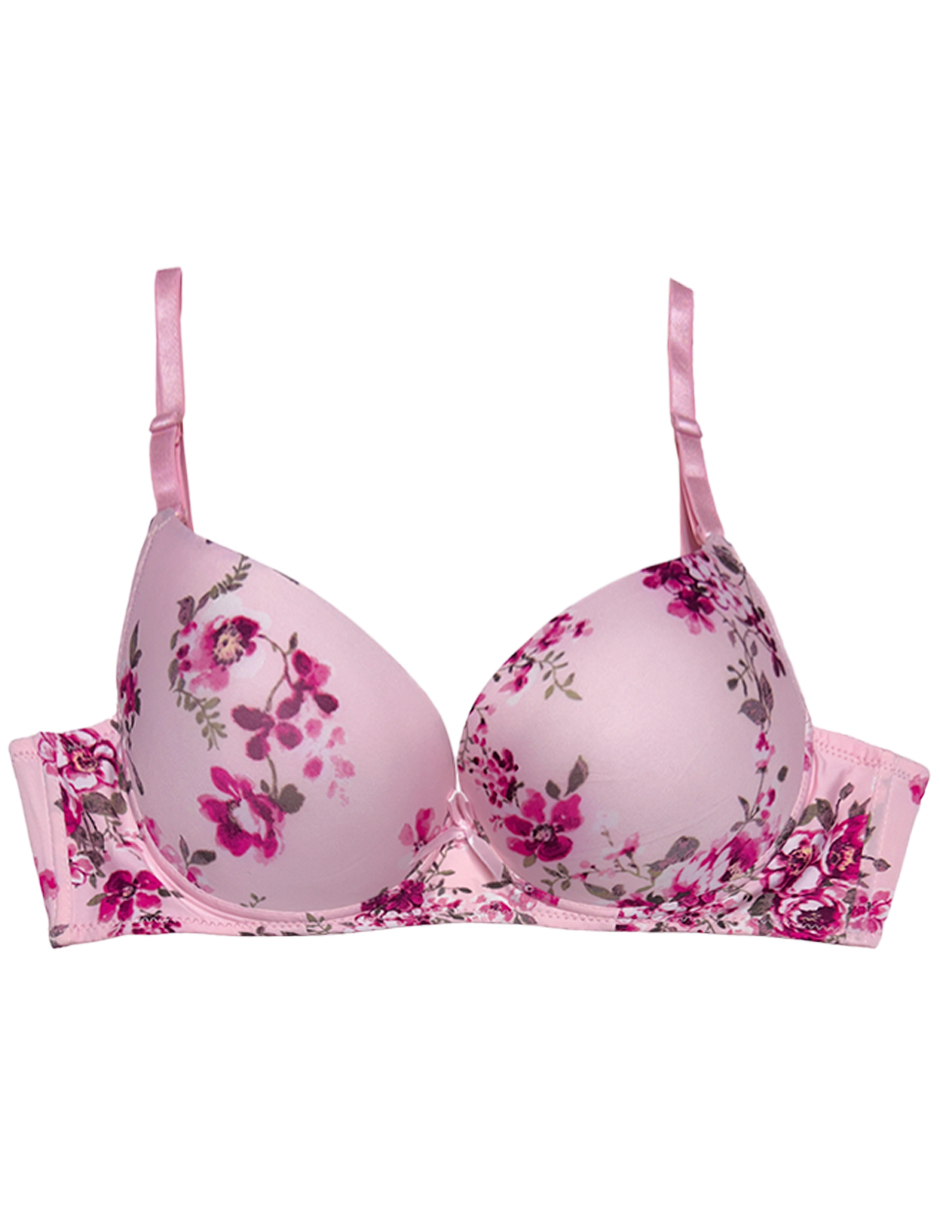 Paquete 3 Brasier Doble Push Up Tatys Fashion Aumenta Hasta 2 Tallas