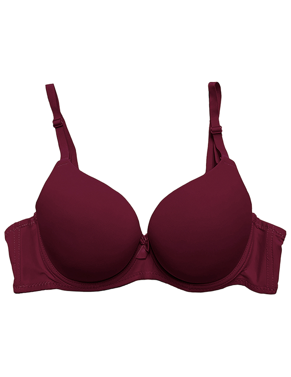 Paquete 3 Brasier Doble Push Up Tatys Fashion Aumenta Hasta 2 Tallas