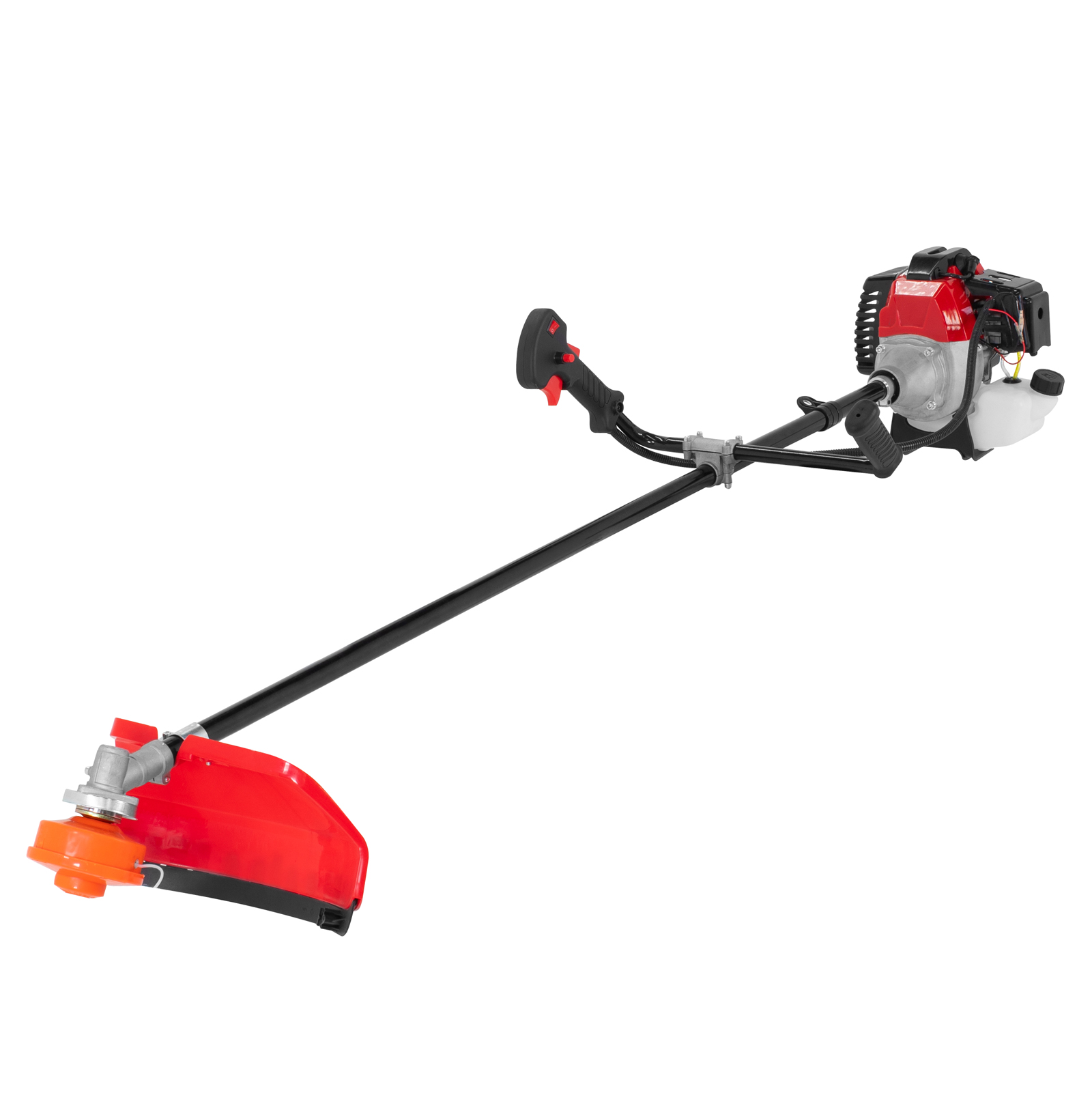 Podadora para Cesped Stuka Motor 2 Tiempos, Desbrozadora de Gasolina para Pasto 2.0 HP