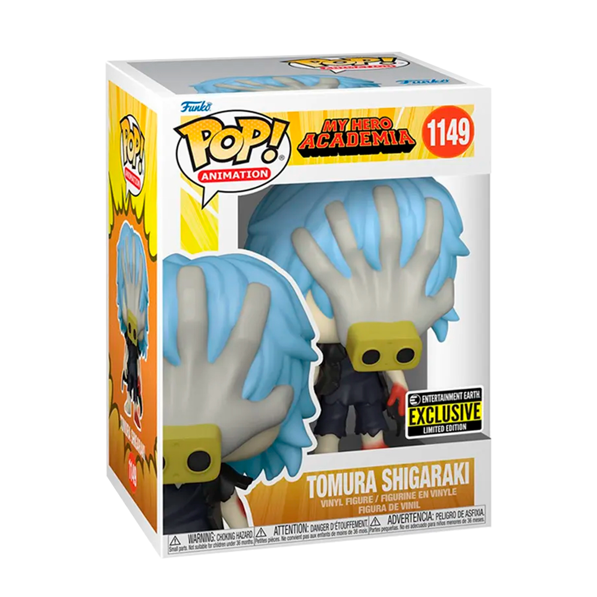 Funko Pop Shigaraki Tomura #1149 Exclusivo My Hero Academia Figura Original