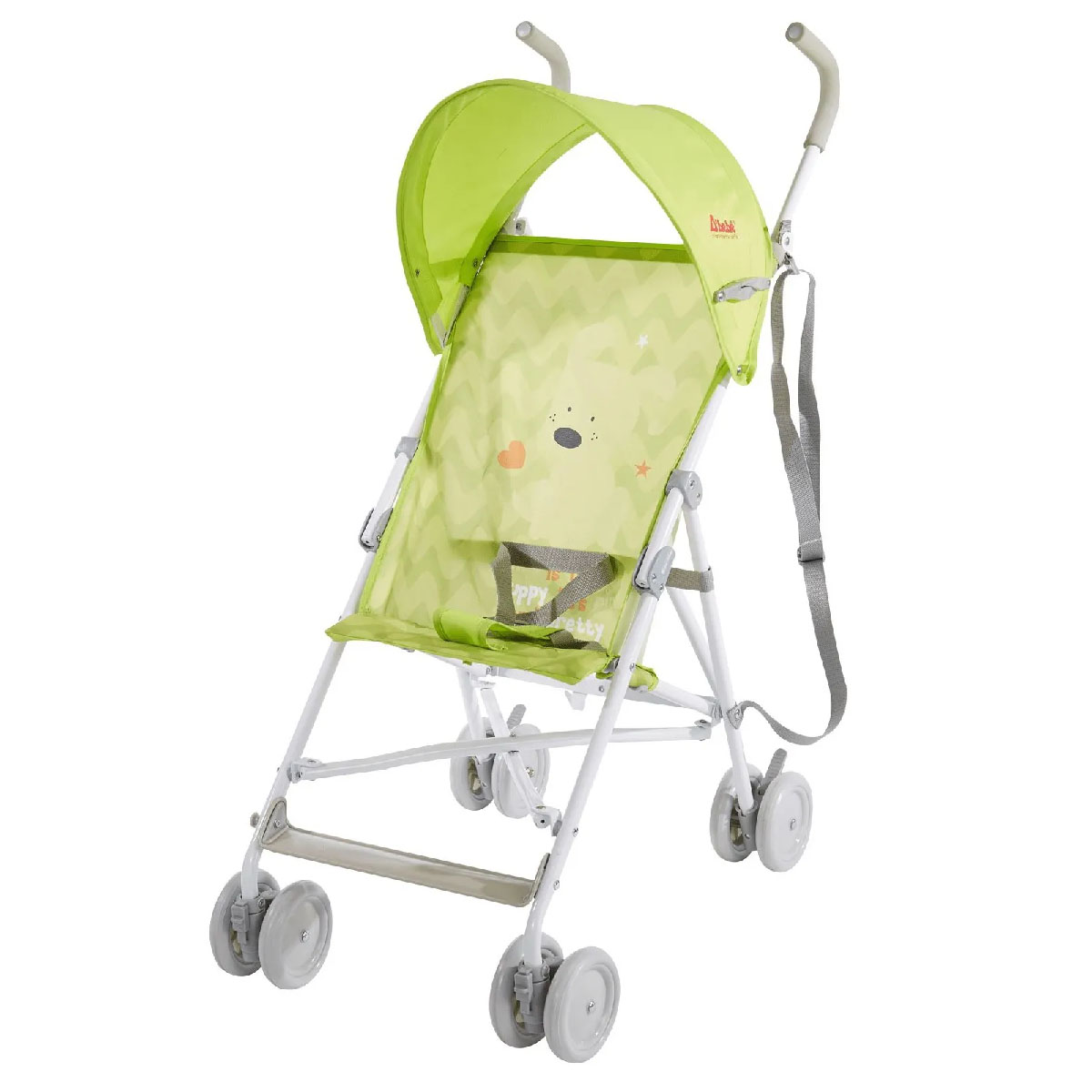 Carriola de Baston Zoo Baby Verde DBebe.