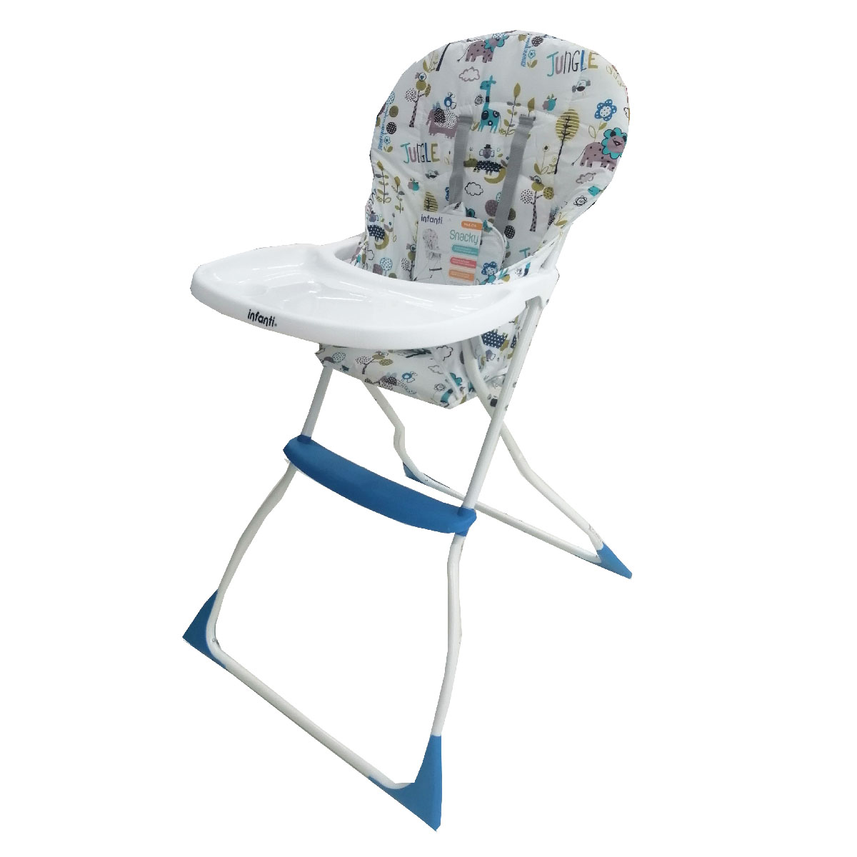 Silla Alta Jungle Snacky Azul Infanti