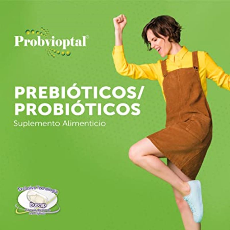 Probióticos Probvioptal 629888 Prebióticos 60 Capsulas