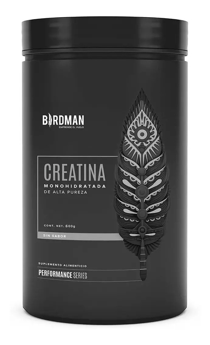 Creatina Monohidratada Birdman Sin Sabor 600gr
