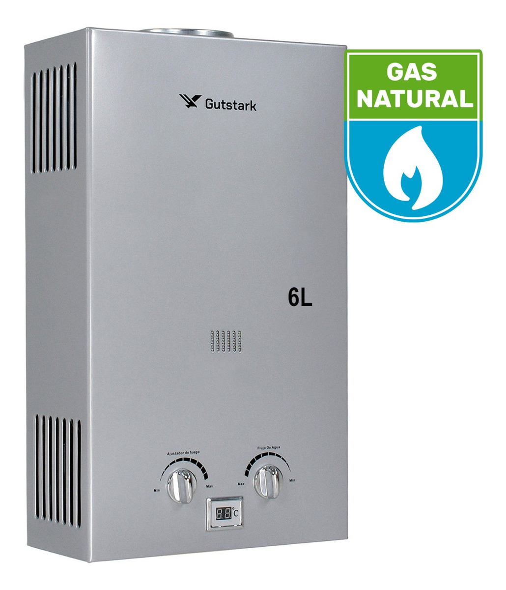 Calentador Agua Boiler Electrico Paso Gas Nt 2 Servicios 6 L