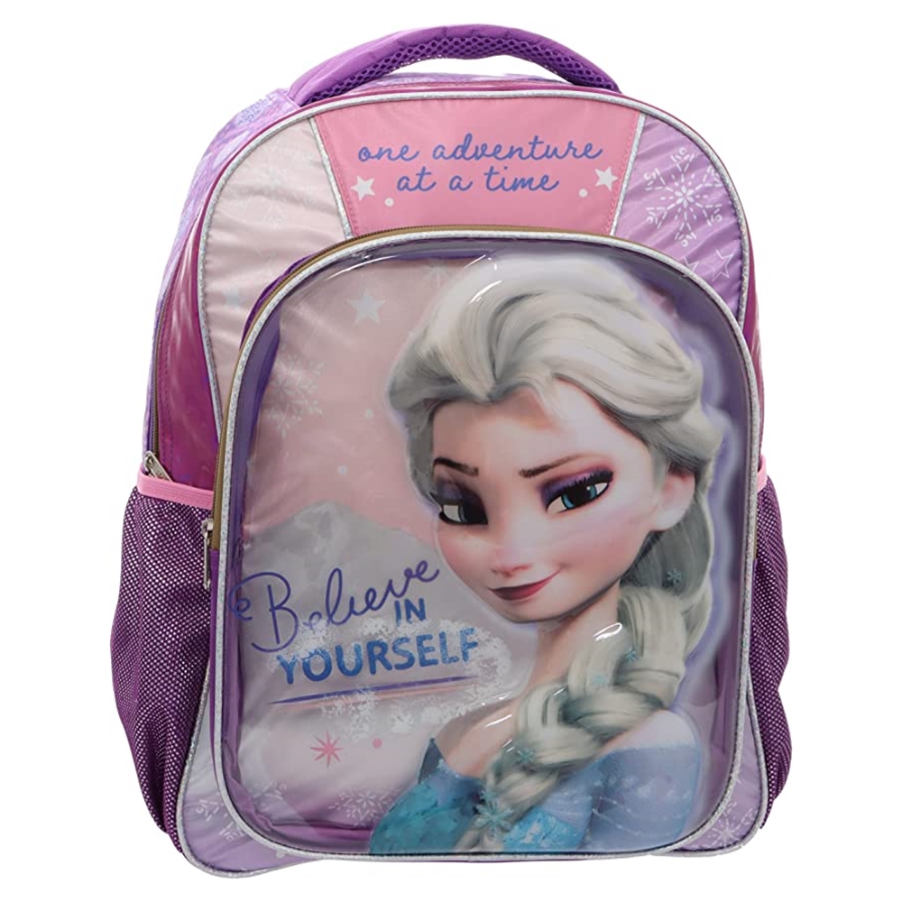 Mochila Escolar Grande Primaria Ruz Disney Princesas Frozen Elsa 174581 Coleccion Snow