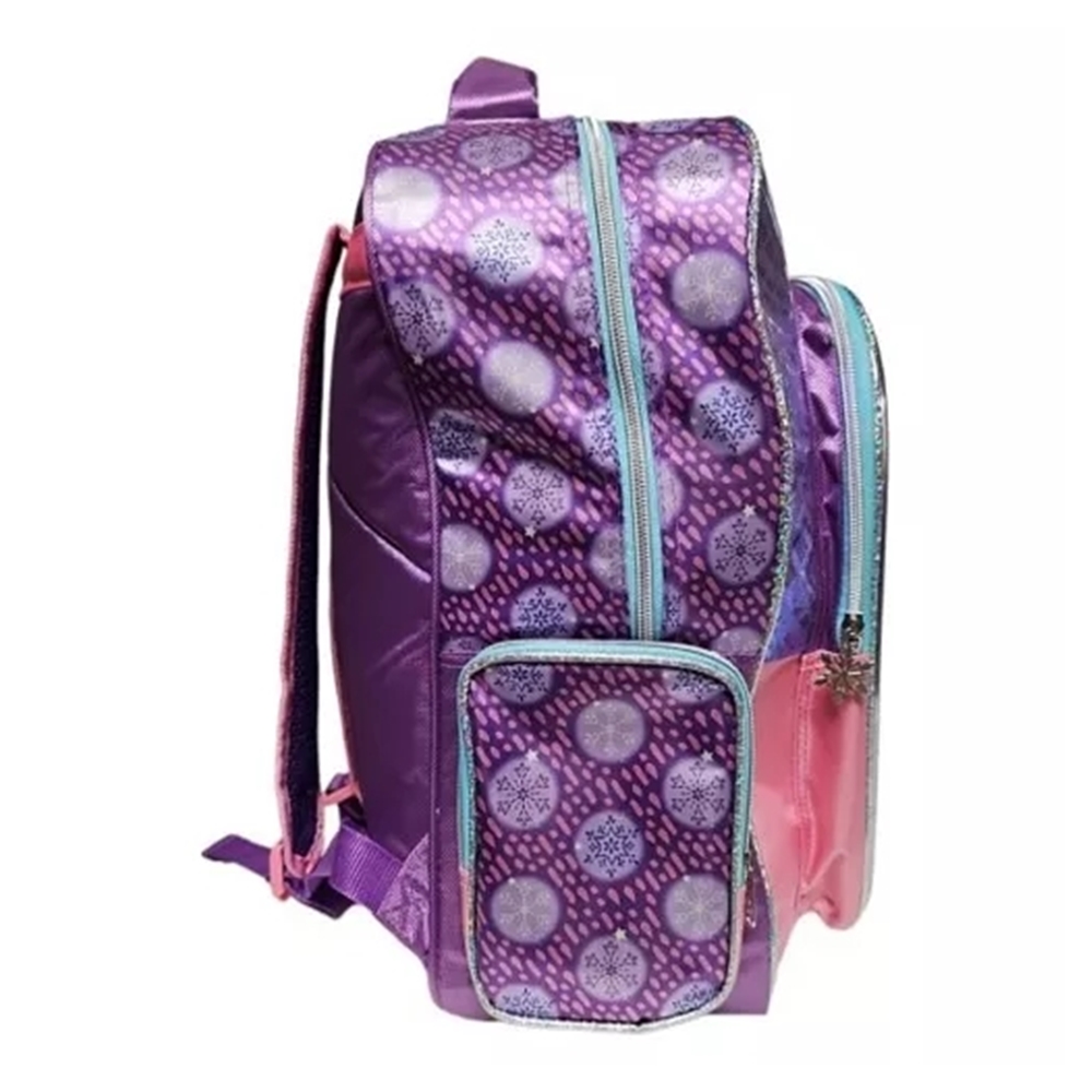 Mochila Escolar Grande Primaria Ruz Disney Princesas Frozen Elsa 174581 Coleccion Snow