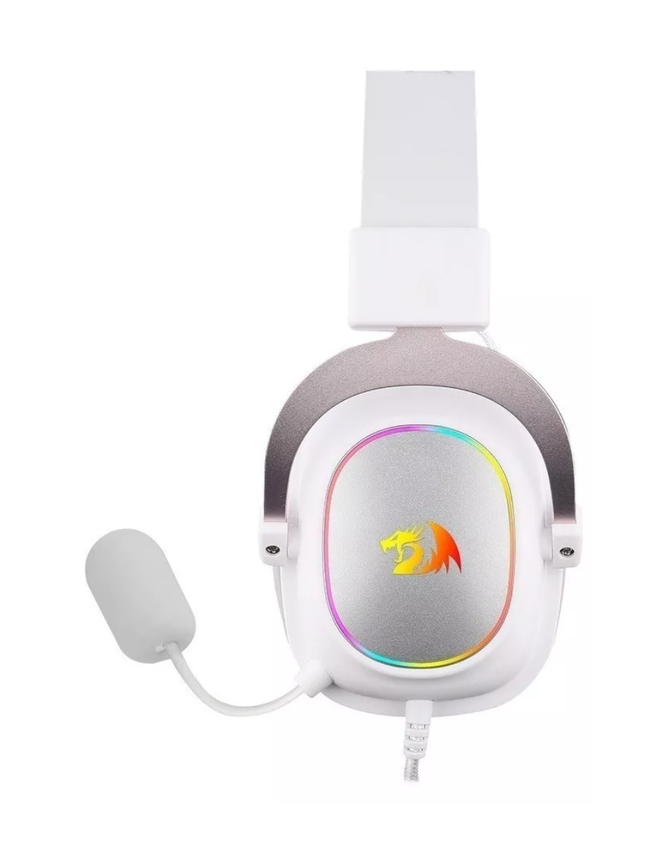 Audifonos Gamer Redragon Zeus X H510W RGB Reacondicionado grado A Blanco