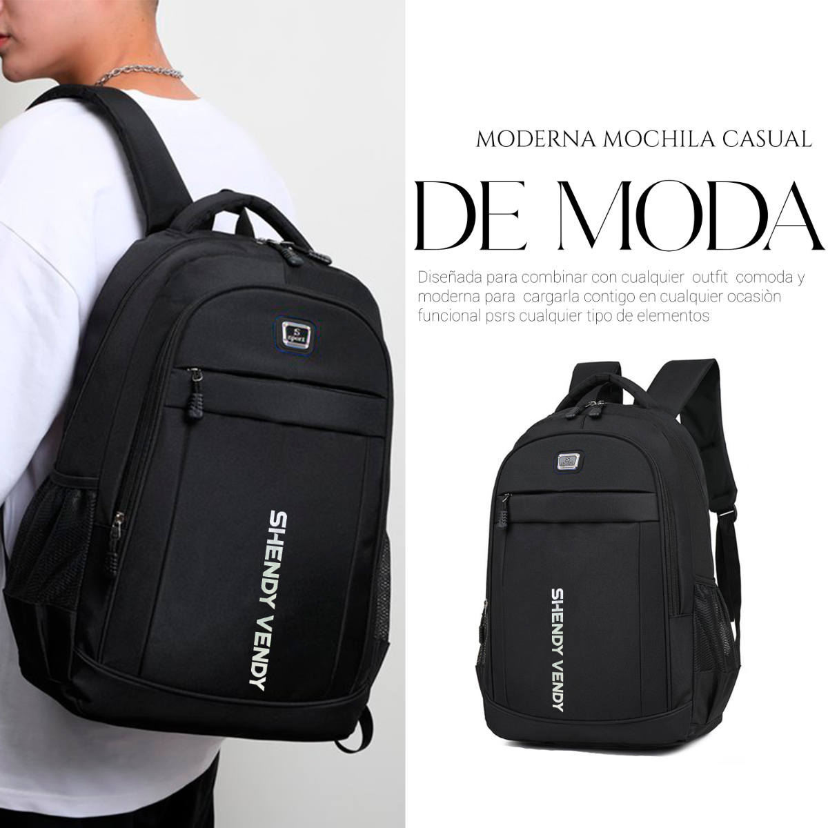 Mochila Económica De Gran Capacidad