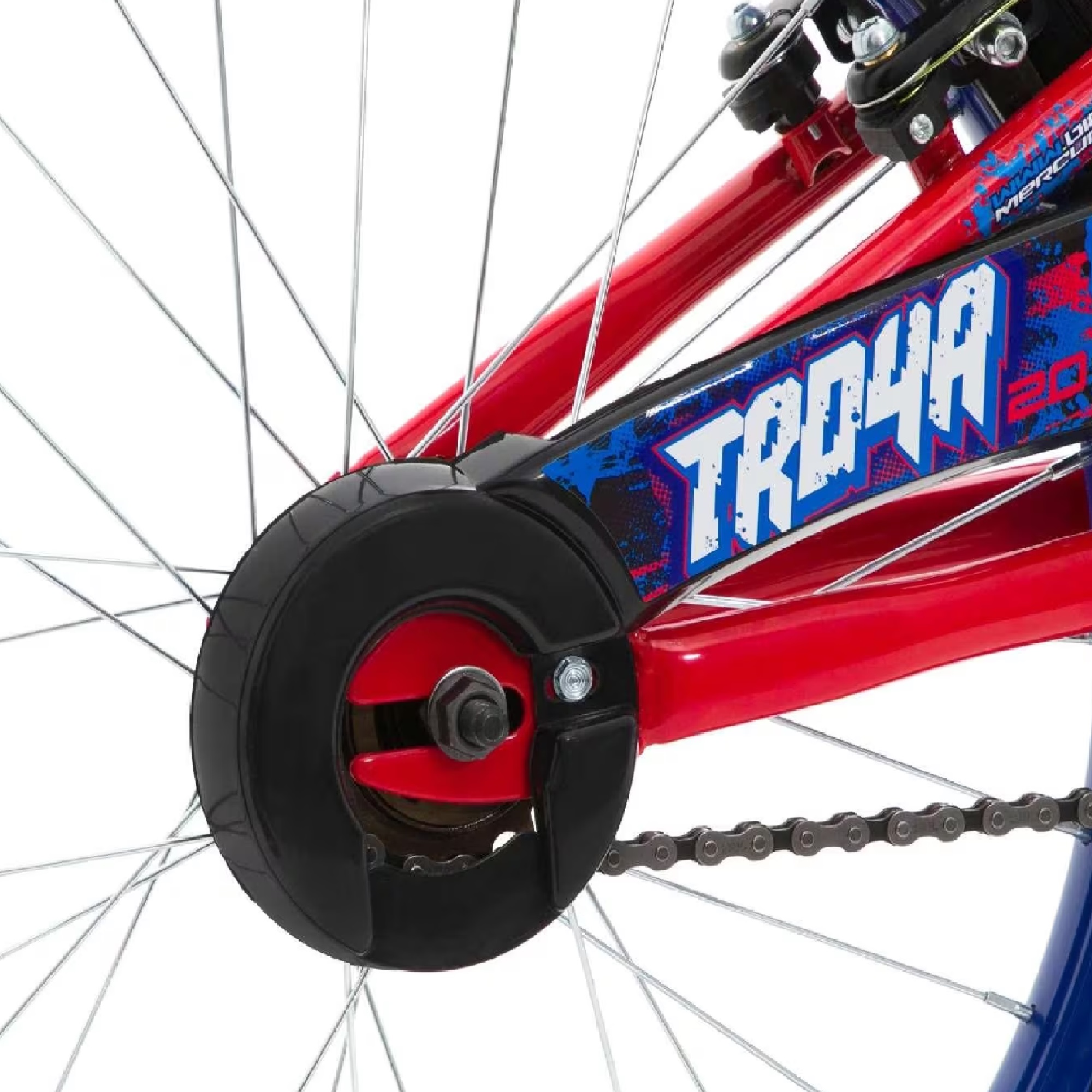 Bicicleta Mercurio Troya R20 Rojo/amarillo/azul