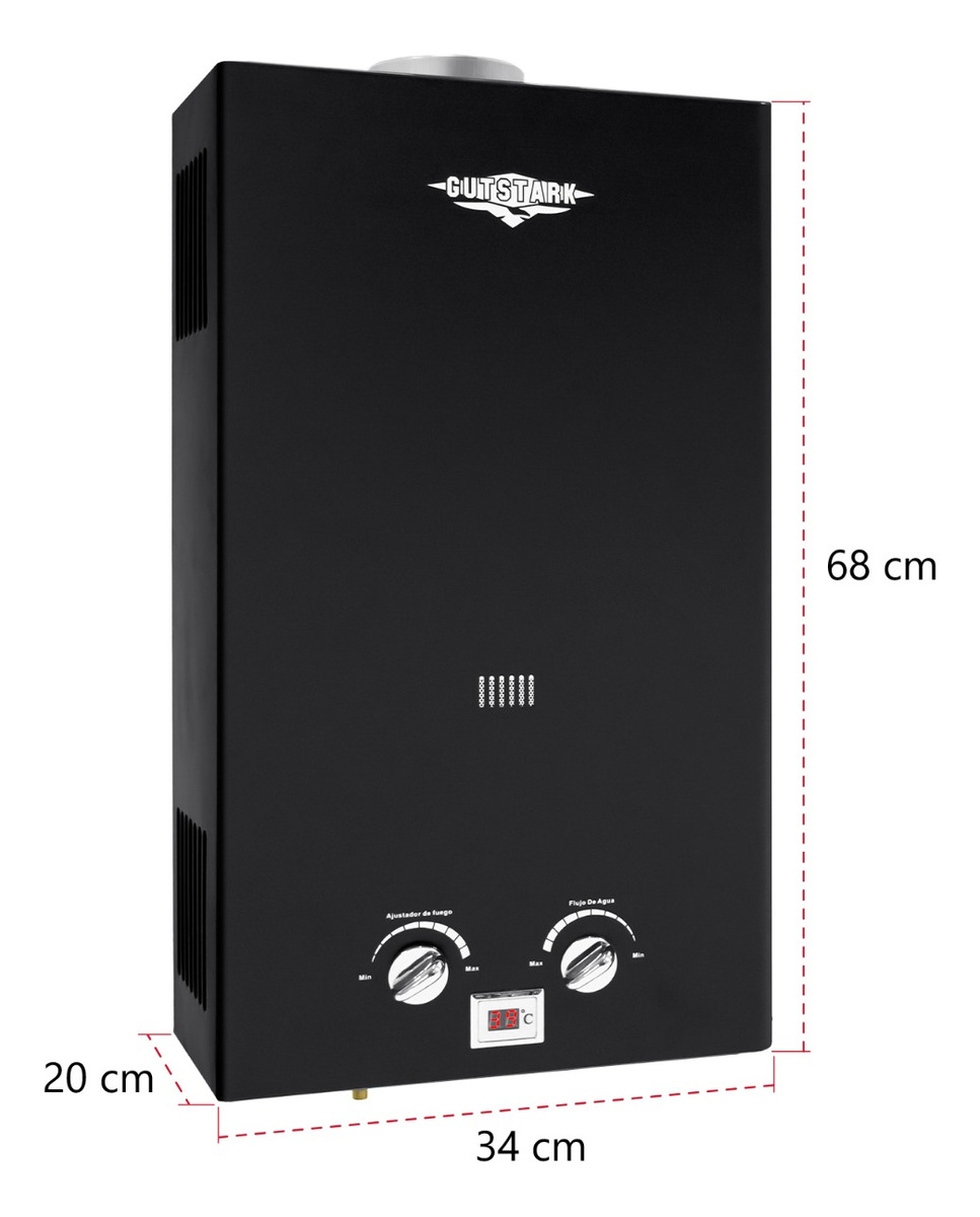 Calentador Agua Boiler Electrico Gas Lp 1.5 Servicios 8 L