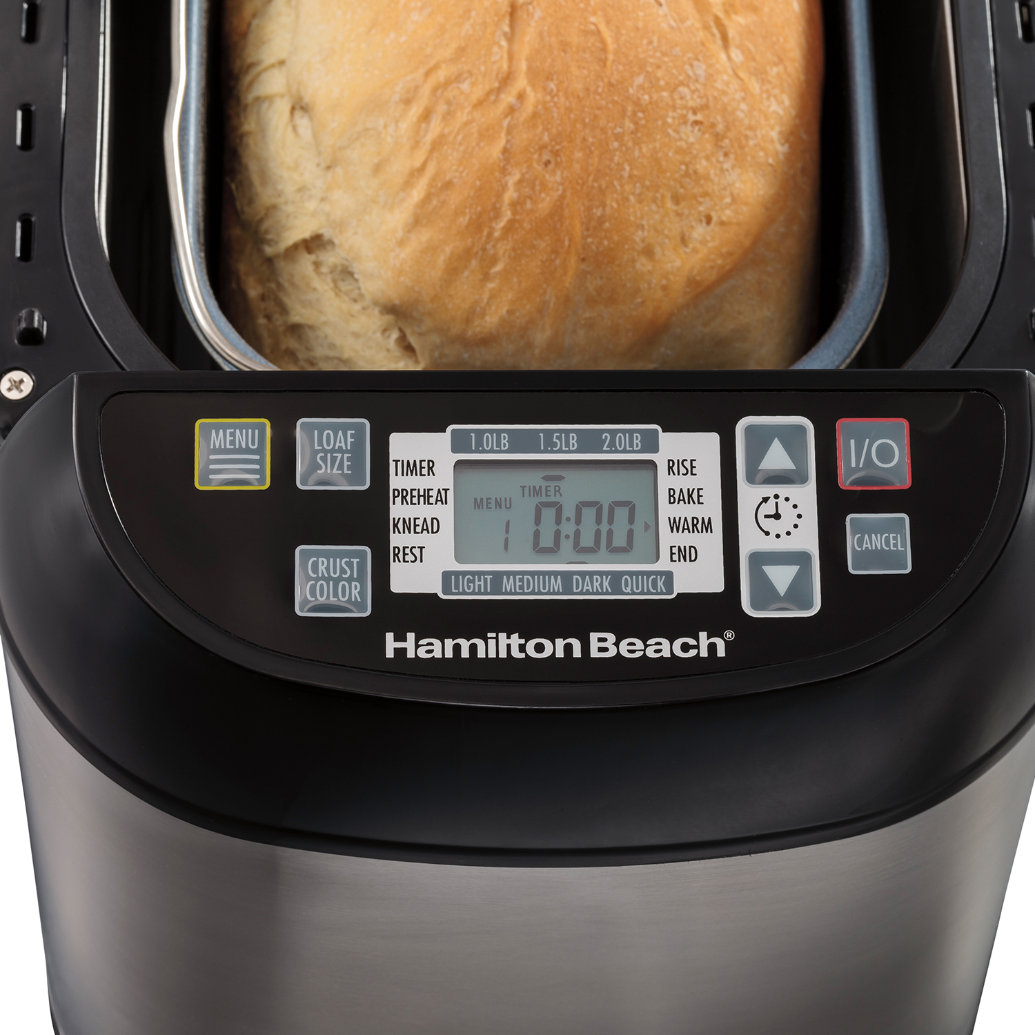 Máquina Para Hacer/hornear Pan Hamilton Beach 29885 650 W