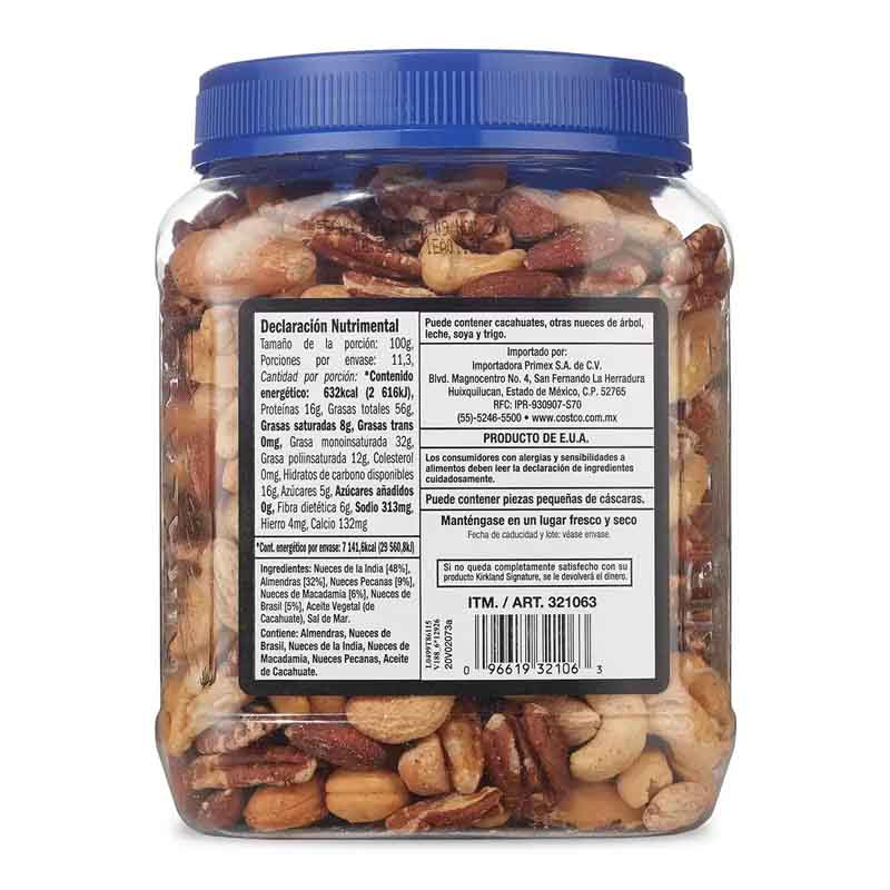 Kirkland Signature Nueces Surtidas 1.13 kg