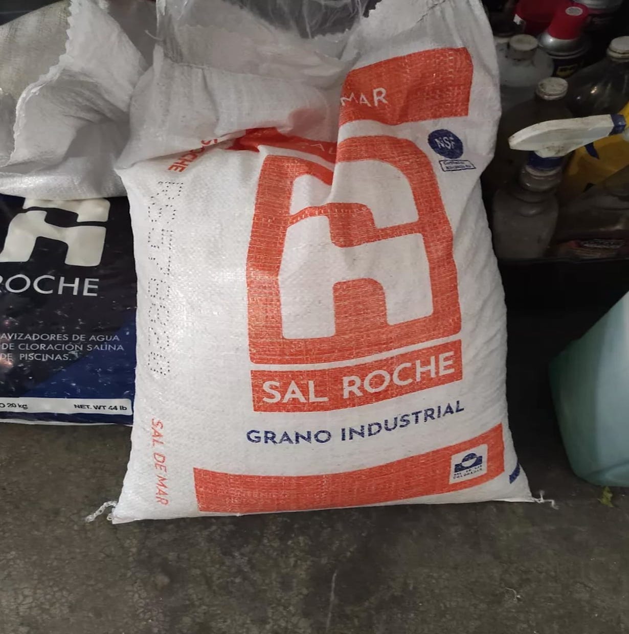 Sal Roche Para Suavizador Piscinas Albercas 25 Kg