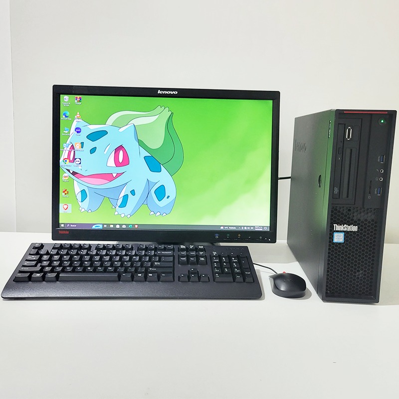 Equipo Completo Lenovo ThinkStation P310 i5 8gb Ram 240gb SSD (Reacondicionado)