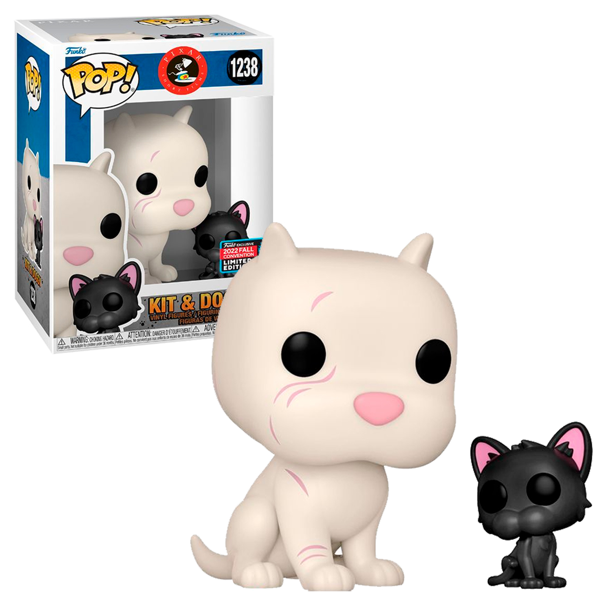 Funko Pop Kit Y Doggy #1238 Kitbull Pixar Convention Fall 2022 Figura Original