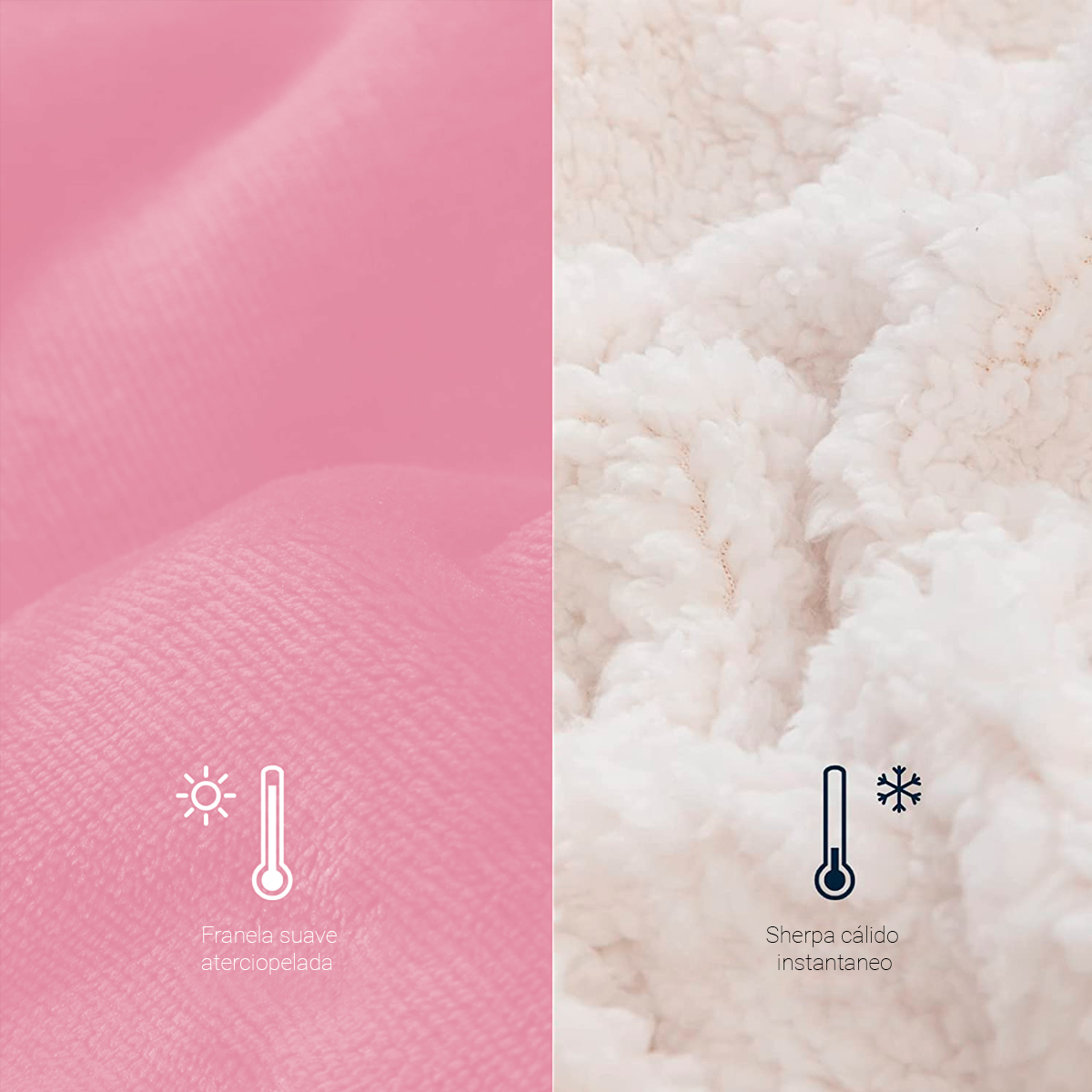 Sudadera Cobija Color Rosa Hoodie Con Capucha Afelpada Calientita Suave