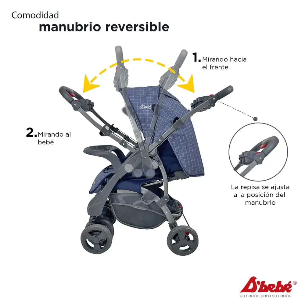 CARRIOLA D'BEBE TRAVEL SYSTEM AVENTURA AZUL MARINO END12**