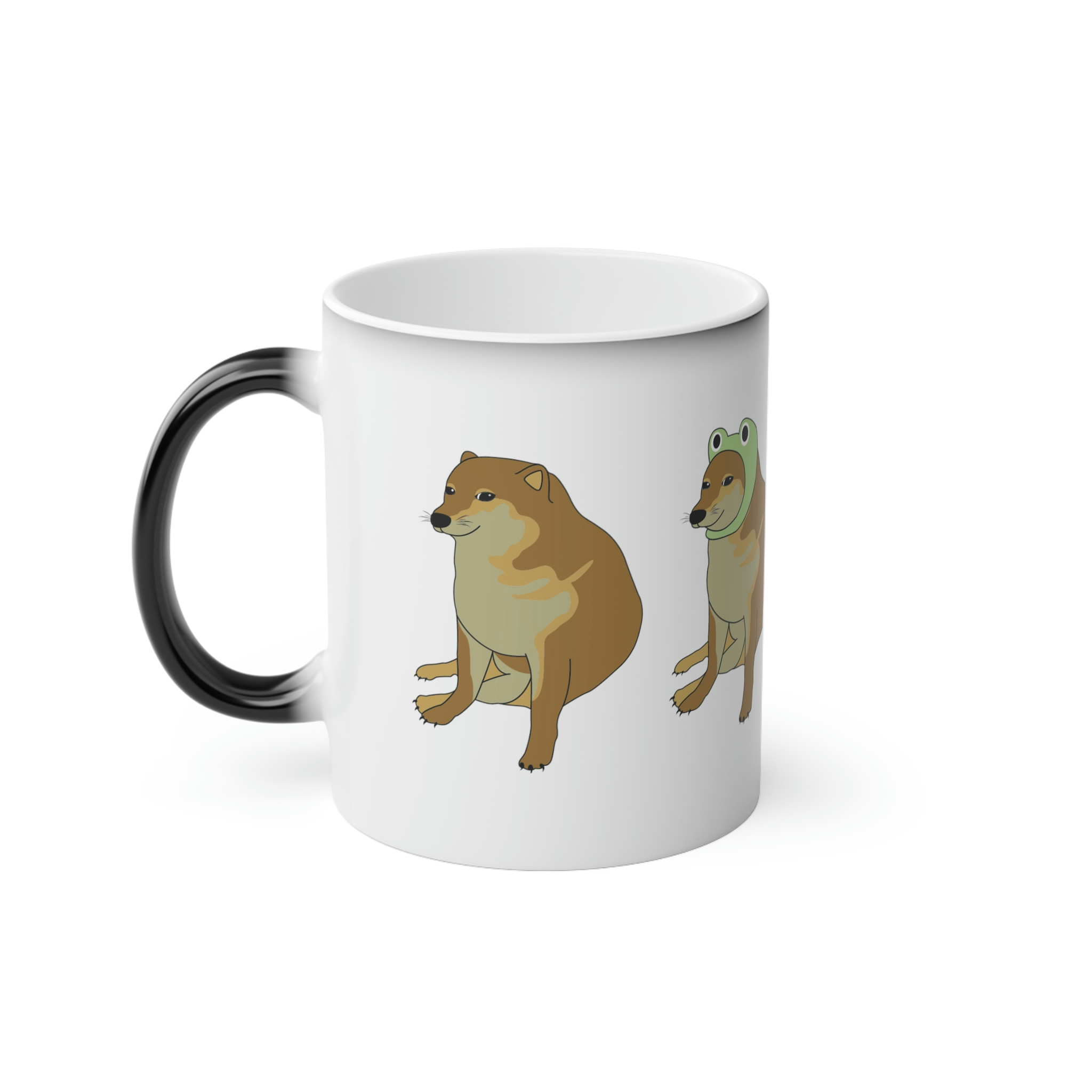 Perro Cheems Disfrazado Diferentes Personajes | Taza Divertida Memes | Taza Mágica Sensible Al Calor | Apta Para Microondas y Lavavajillas | Transforma tus Mañanas con Nuestras Encantadoras Tazas de Cerámica