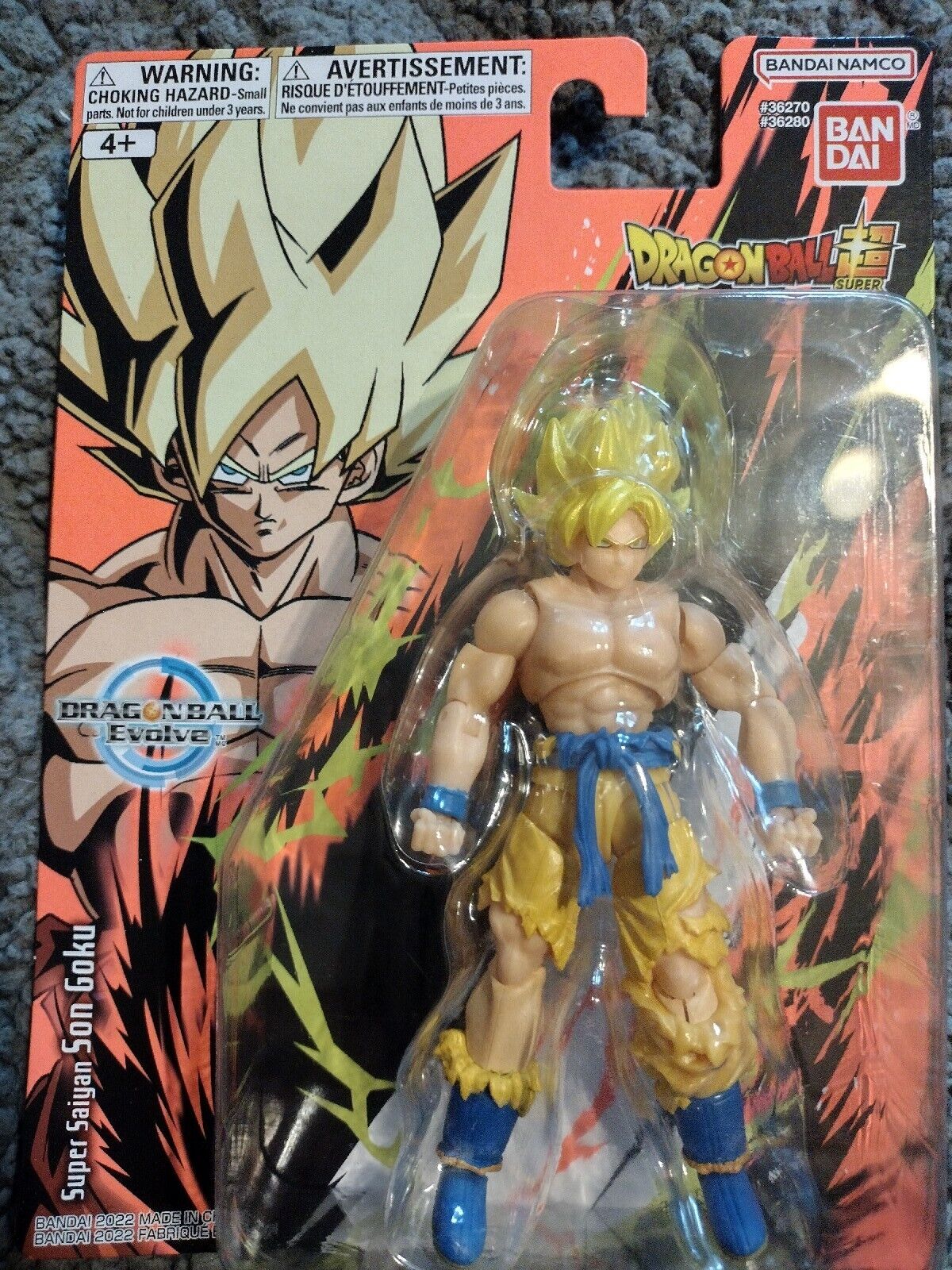 Goku Super Saiyan Dragon Ball Evolve Bandai Figura