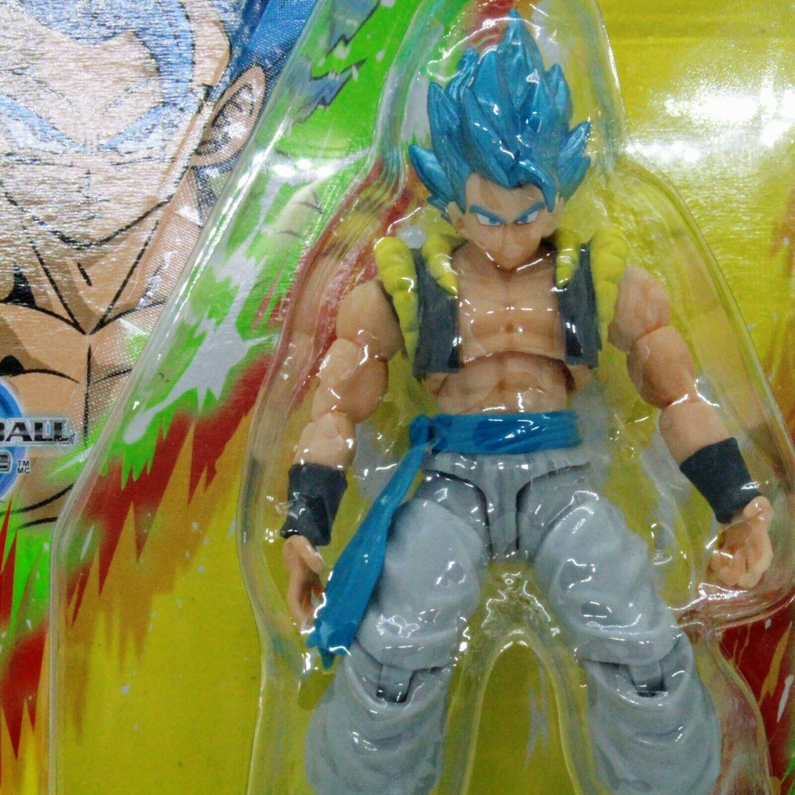 GOGETA Super Saiyan Dios God Dragon Ball Evolve Bandai Figura