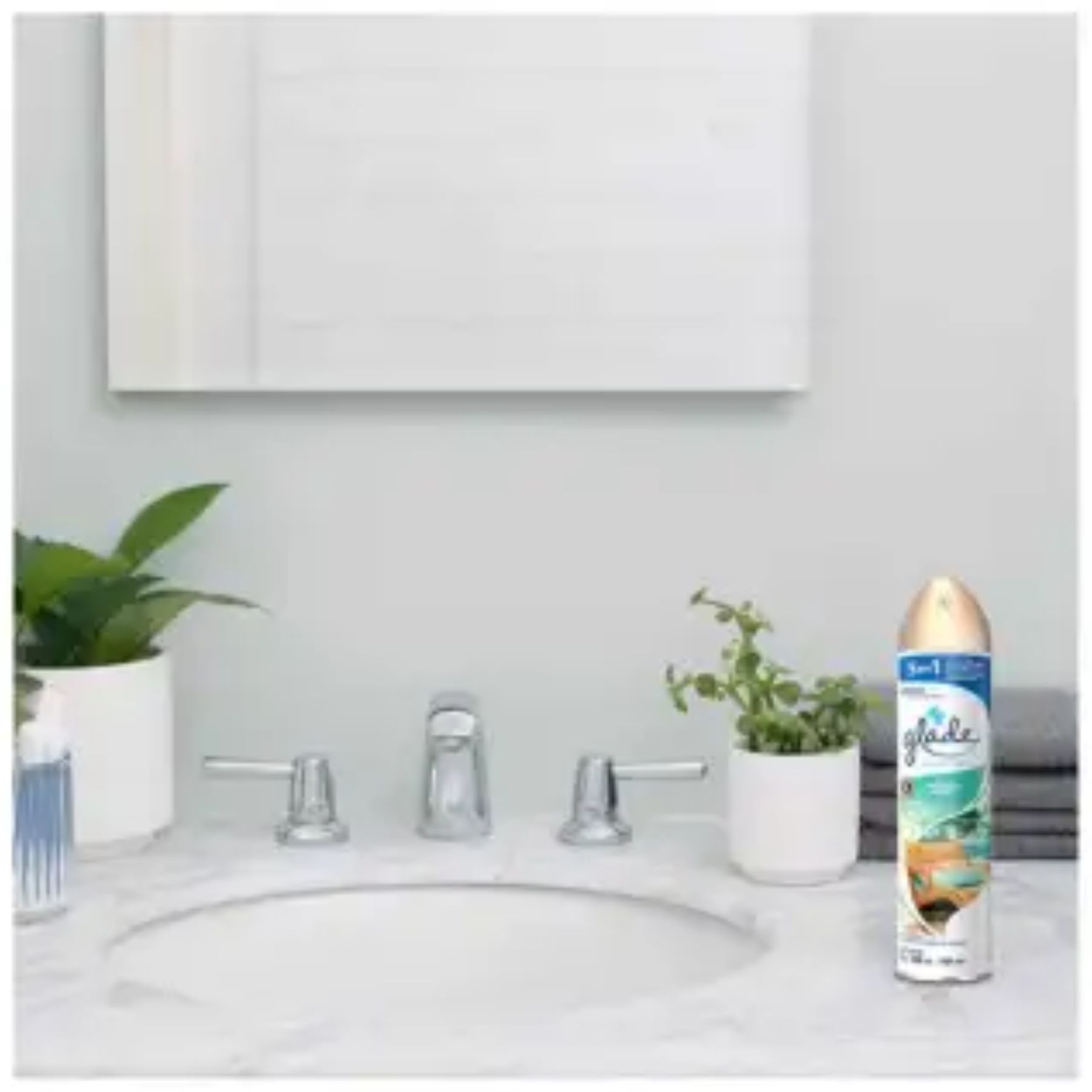 Aromatizantes para Hogar en Aerosol 4/400ML Glade SMS-BLANCO