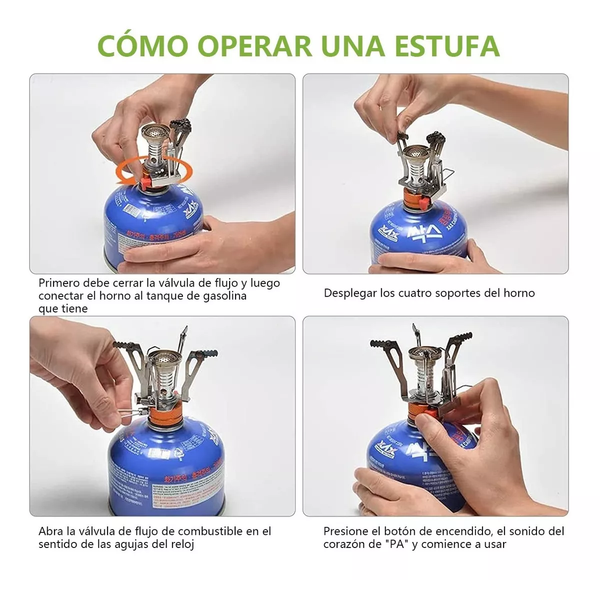 Kit Utensilios De Cocina Para Acampar Acampada Complet