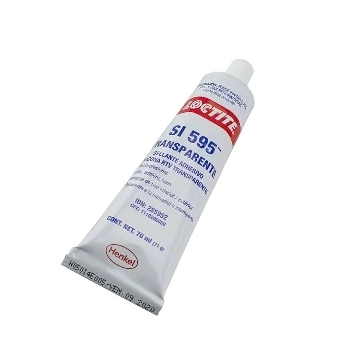 Silicona RTV Transparente SI 595 70M, LOC-285952