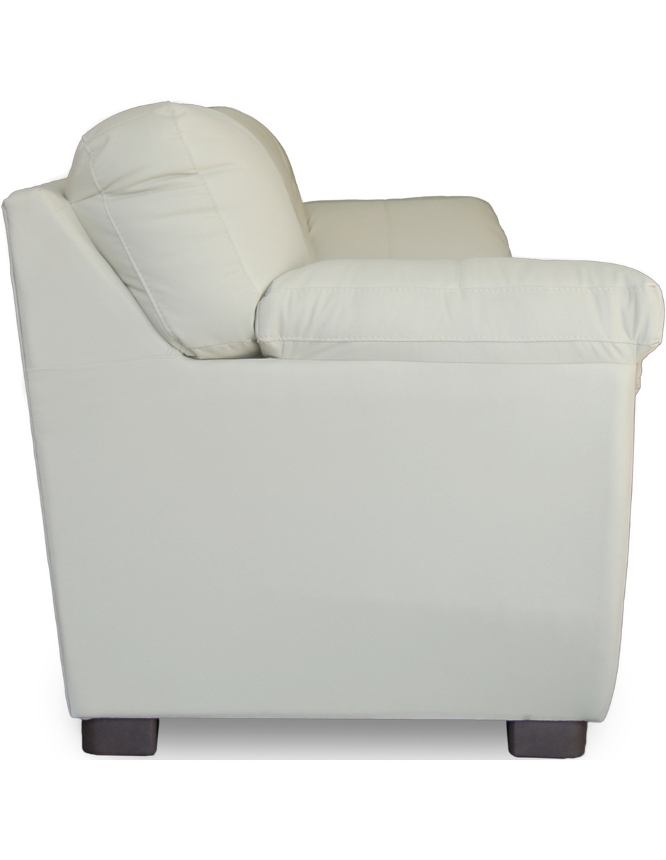 Sofá de piel Genuina Derby Color Marfil - ConfortoPiel