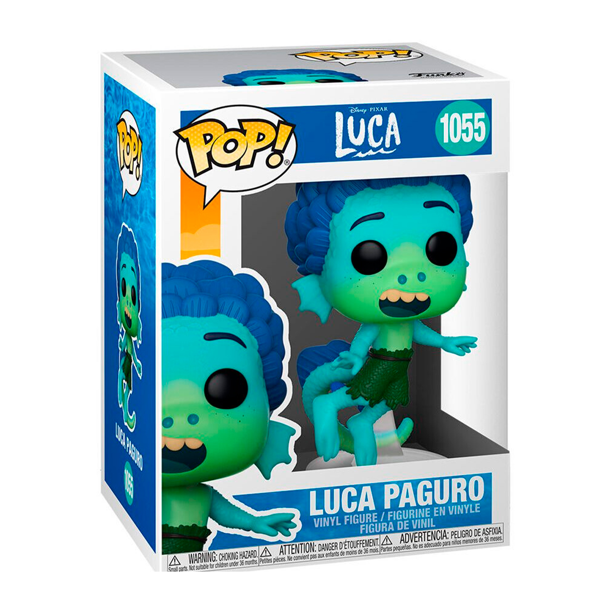 Funko Pop Luca Paguro #1055 Luca Disney Pixar Figura Original