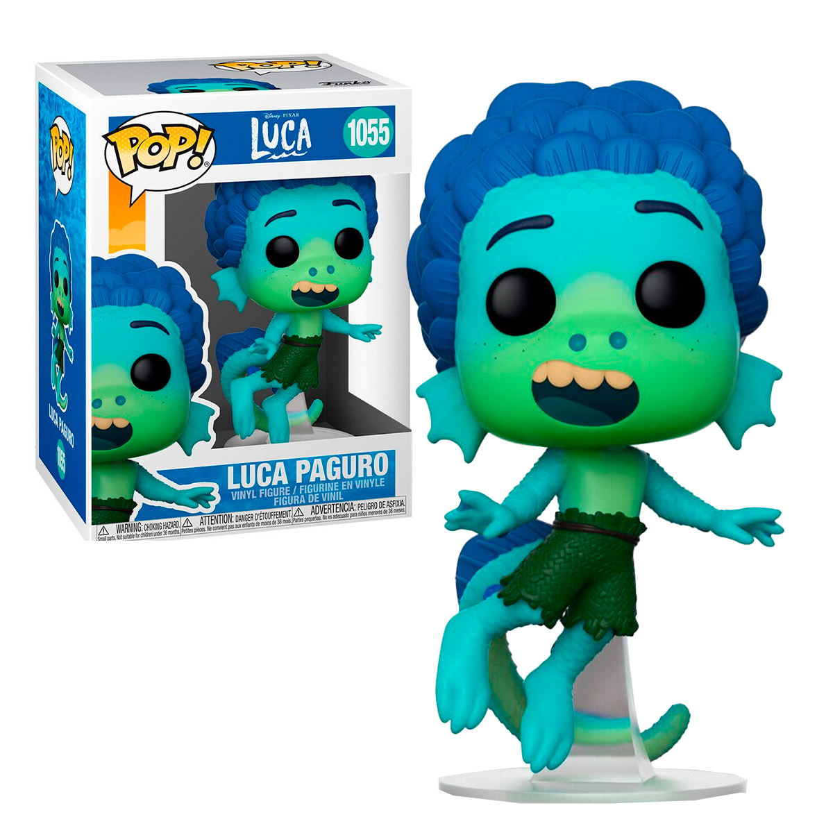 Funko Pop Luca Paguro #1055 Luca Disney Pixar Figura Original