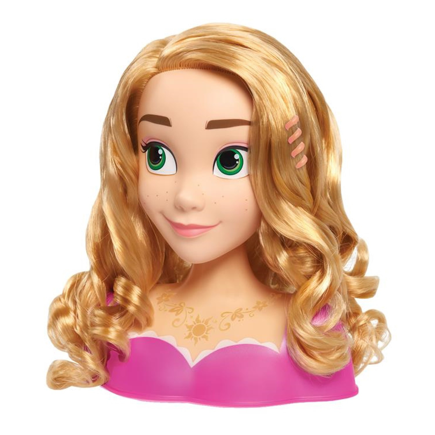 Princesa Rapunzel Cabeza Para Peinar 10 Accesorios Disney
