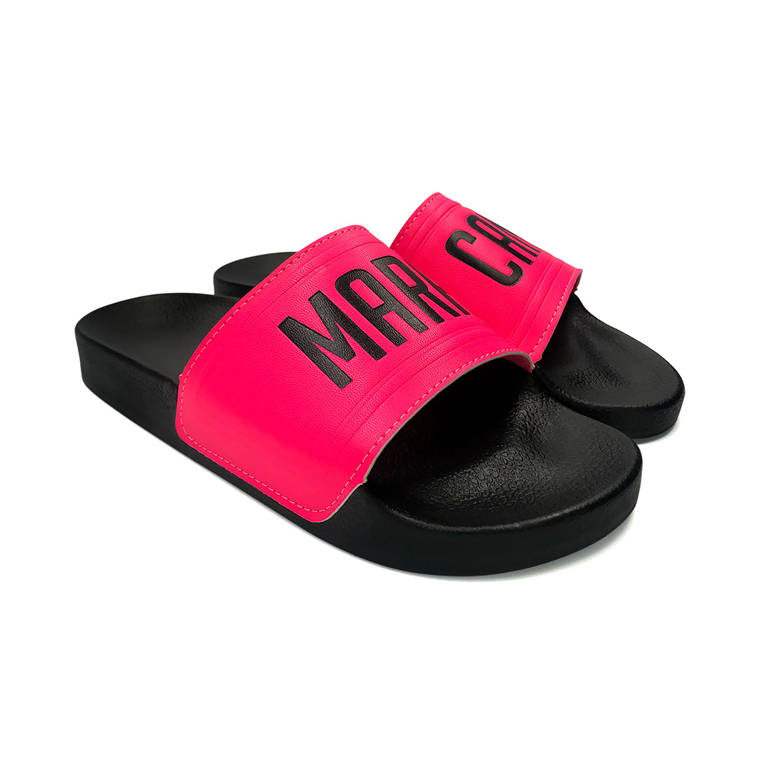 Sandalia Maracana Tipo Pala Rosa con Estampado