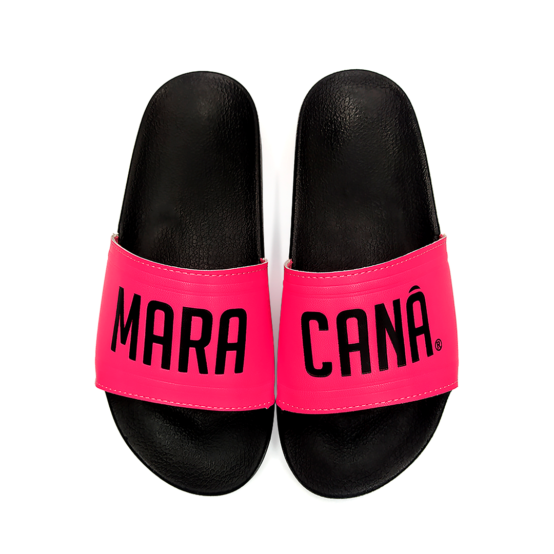 Sandalia Maracana Tipo Pala Rosa con Estampado