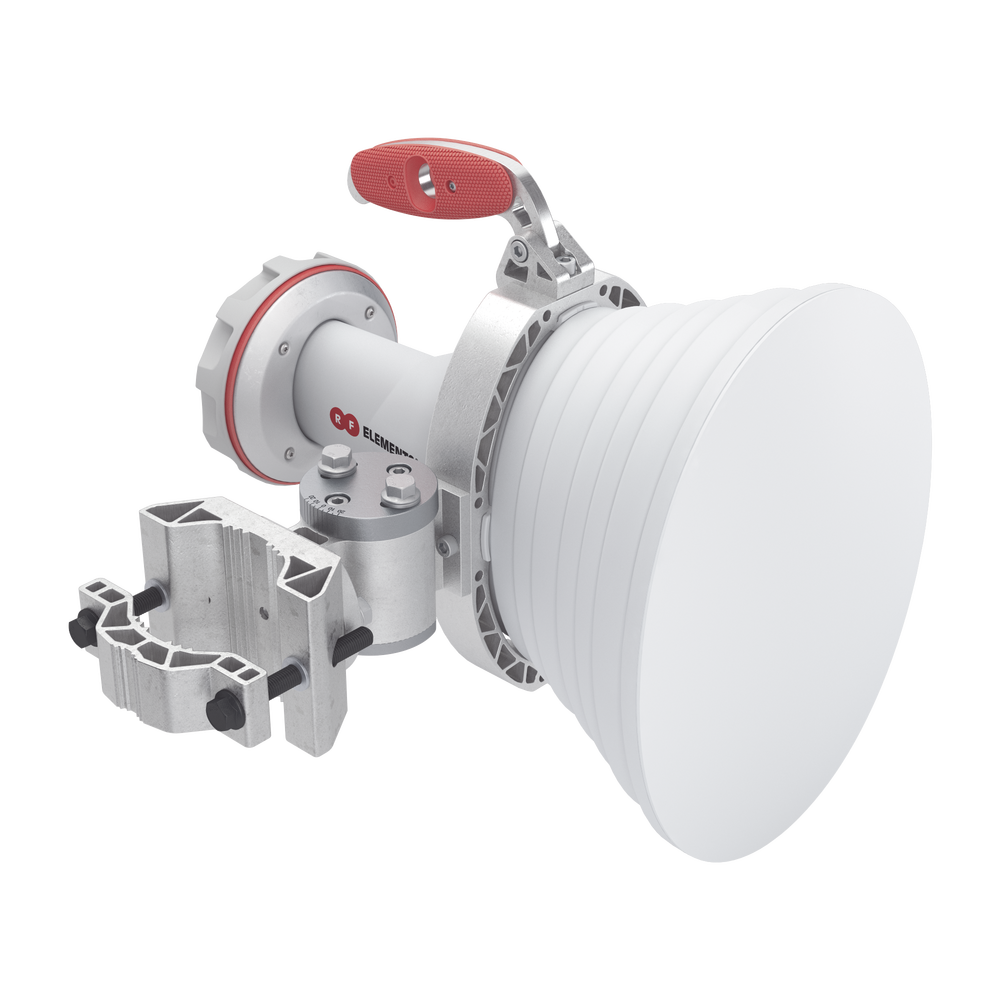 Antena asimétrica de 30 (30H 20V) 20.5 dBi tipo cuerno 5180-6000 MH